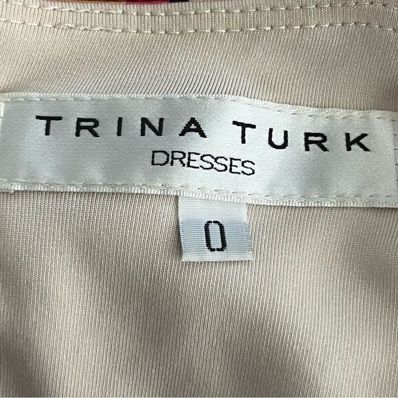 Trina Turk Margery Ikat Maxi Dress with Stretch Size XS Colorful Sleeveless - Picture 9 of 10